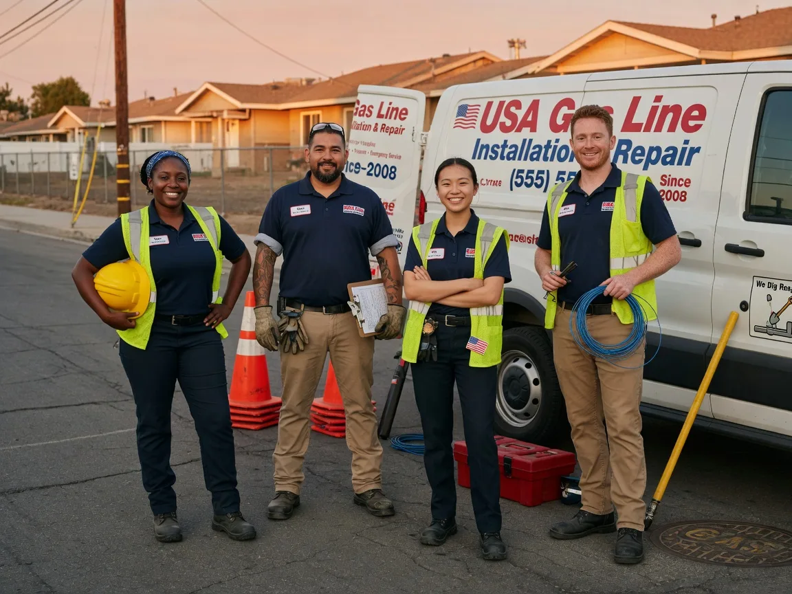 Gas Line Installation company in Cameron, OH